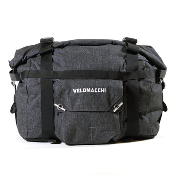 Front view of the Velomacchi 25L Speedway Tail Bag.