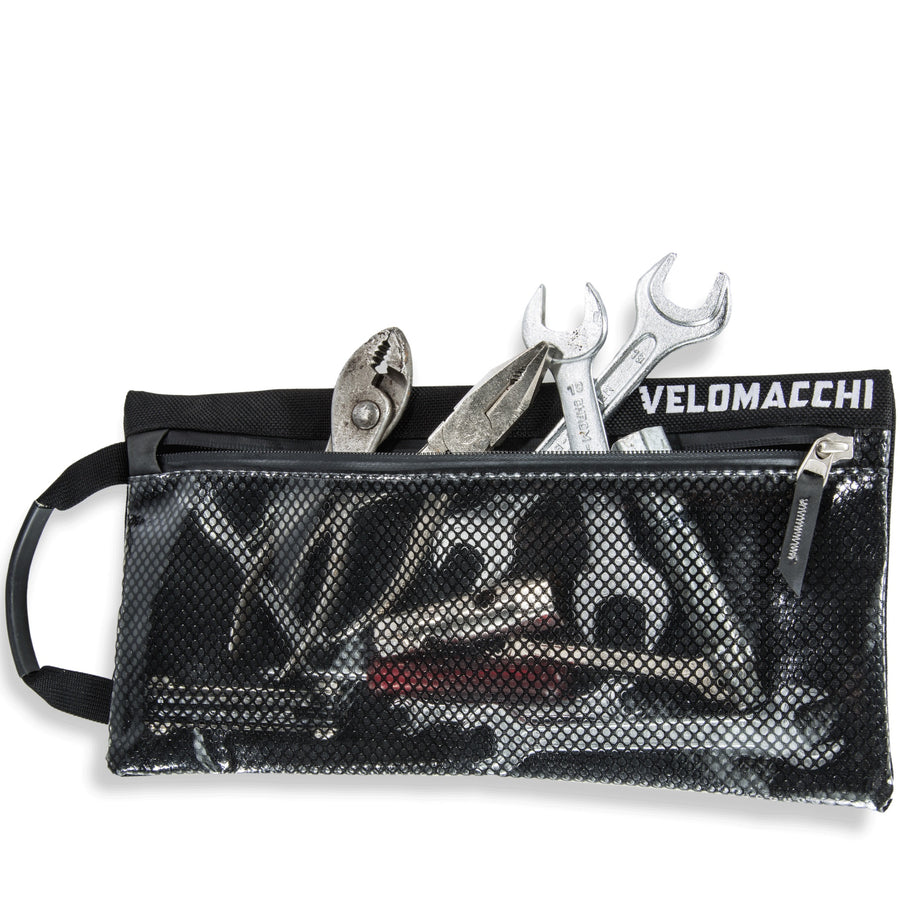 A zippered tool pouch or first aid pouch.