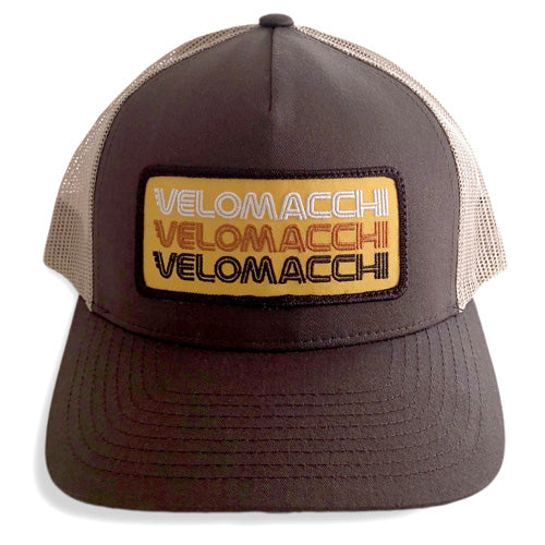 Velomacchi Stacked Patch Snapback Hat